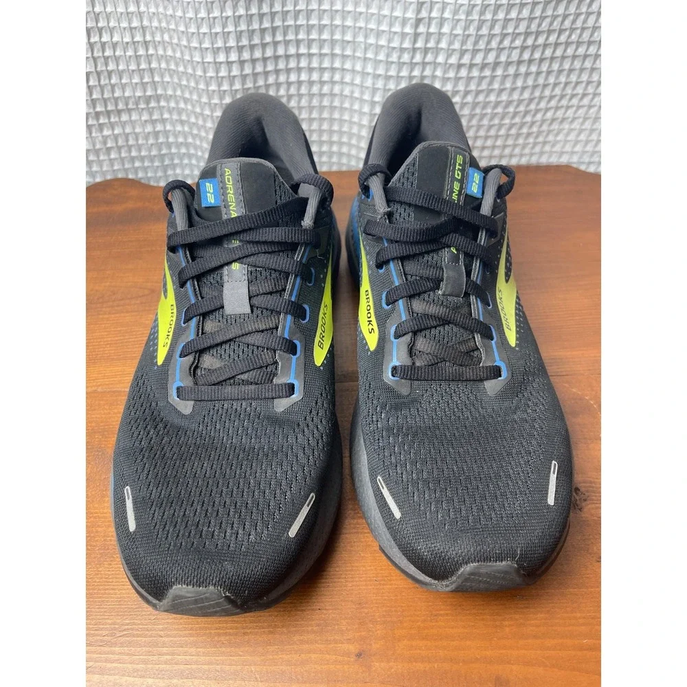 Size 9.5 - Brooks Adrenaline GTS 22 Black Blue